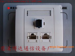 浙江博達(dá)供應(yīng)86型單口網(wǎng)絡(luò)信息面板 直角與弧形面板的全面解析